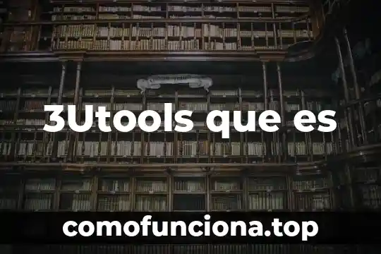 Que es columna arquitectura 6 3Utools que es