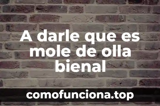 Que es necesario darle mantenimiento en una computadora 7 A darle que es mole de olla bienal