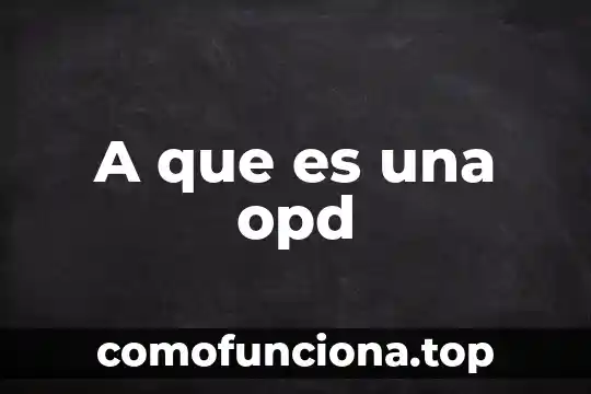 Que es inteligencia lógico-matemática 8 A que es una opd