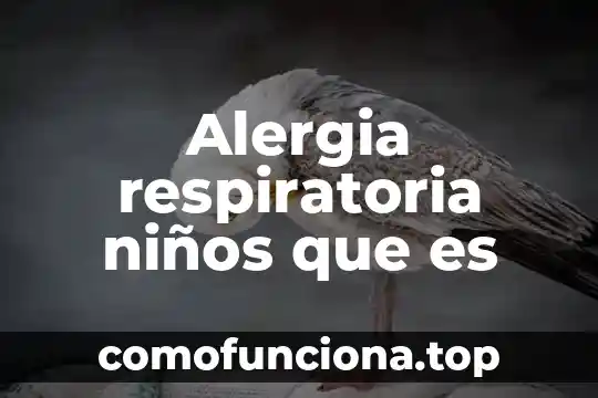 Qué es el plancton animal 8 Alergia respiratoria niños que es