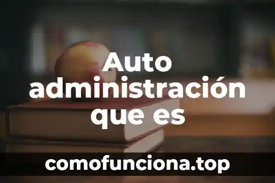 Que es seguro del auto 3 Auto administración que es