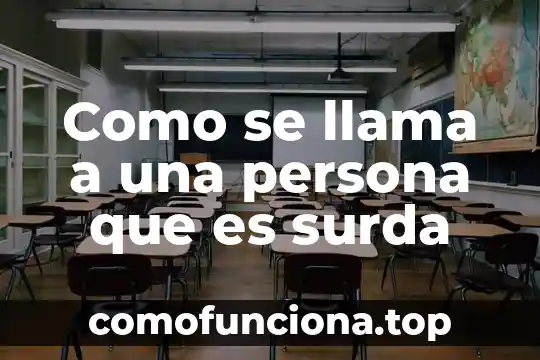 Que es sociedad filosoficamente 4 Como se llama a una persona que es surda