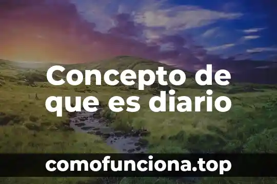 Que es farmacodinamia concepto 8 Concepto de que es diario