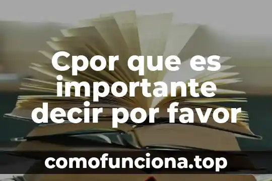 Por que es importante cumplir con tus obligaciones como contribuyente 4 Cpor que es importante decir por favor
