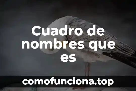 Qué es mpv en cuadro hematológico 3 Cuadro de nombres que es