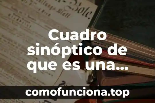 Cuadro sinoptico que es un taller educativo 5 Cuadro sin贸ptico de que es una sanci贸n jur铆dica