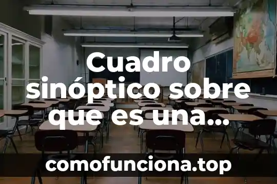 Que es enfermedad vascular cronica 4 Cuadro sinóptico sobre que es una crónica
