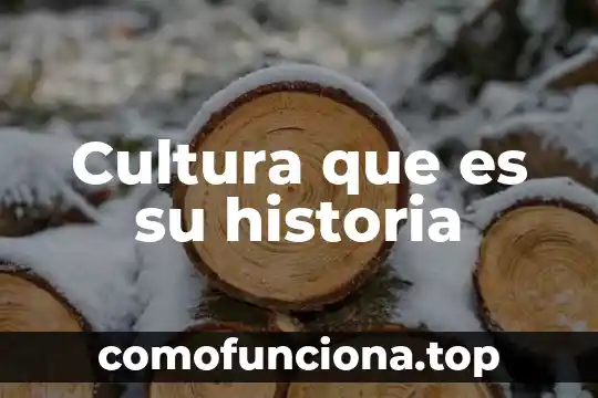 Que es nación en historia 5 Cultura que es su historia