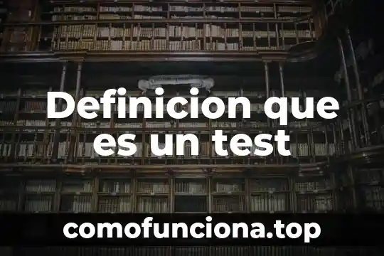 Qué es una funda nórdica definición 4 Definicion que es un test