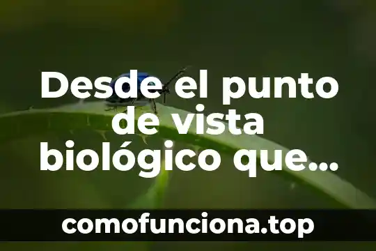 Que es la drogadicion desde un punto psiologico 3 Desde el punto de vista biológico que es la herencia
