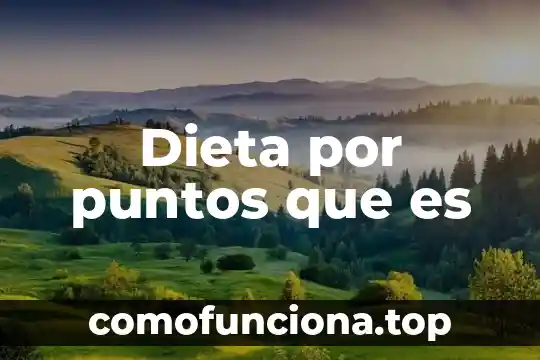 Que es puntos estrategicos funciones racionales 8 Dieta por puntos que es