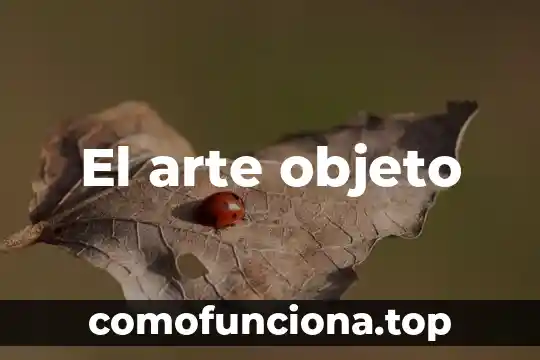 Que es un objeto color 6 El arte objeto