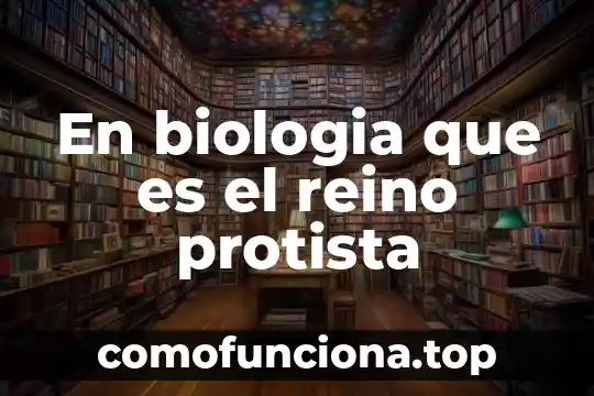 Que es el reino animal 5 En biologia que es el reino protista