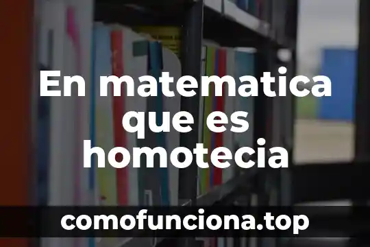 Que es una elipse matematica ecuacion 3 En matematica que es homotecia
