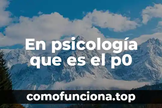 Que es el color en la psicologia 8 En psicología que es el p0