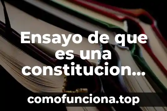 Ferdinand lasalle que es una constitucion resumen 5 Ensayo de que es una constitucion de ferdinand lassalle