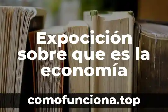 Que es una moneda de pais en una libre economia 3 Expocición sobre que es la economía