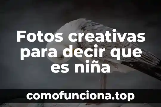 Cómo ligar a una niña que es la de enmedio 4 Fotos creativas para decir que es niña