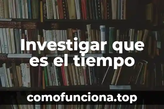 Que es el arte urbano resumen 6 Investigar que es el tiempo