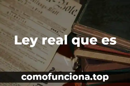 Que es la ley de los signos suma 8 Ley real que es