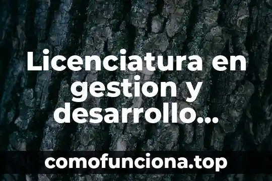 Paradigma que es gesti贸n de proyectos de software 4 Licenciatura en gestion y desarrollo turistico que es