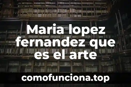 Que es el nihilismo arte 6 Maria lopez fernandez que es el arte
