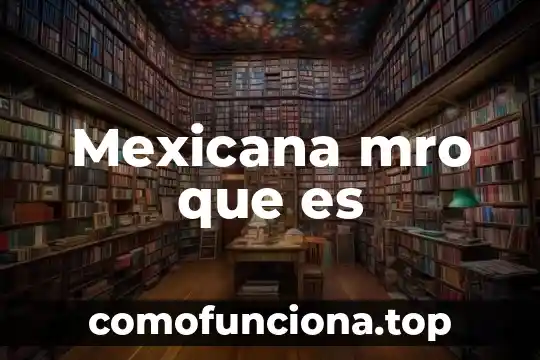 Que es la comida tradiconal mexicana 5 Mexicana mro que es