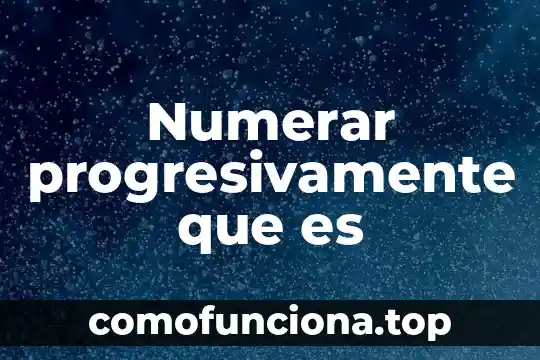 Que es ovario planta 8 Numerar progresivamente que es