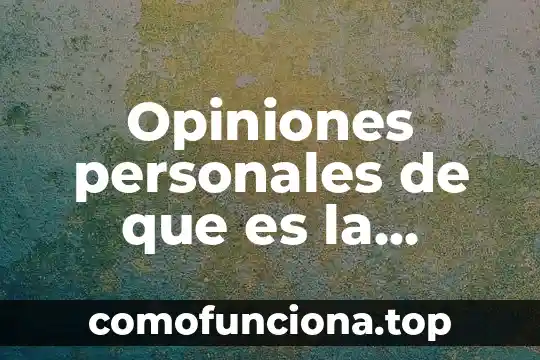 Que es un formato de datos personales 6 Opiniones personales de que es la psicología