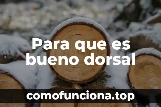 Por que es bueno clonar 5 Para que es bueno dorsal
