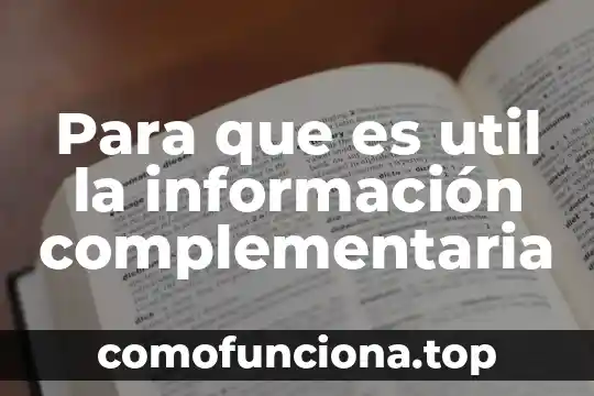 Información que es una adivinanza con metáfora 8 Para que es util la información complementaria