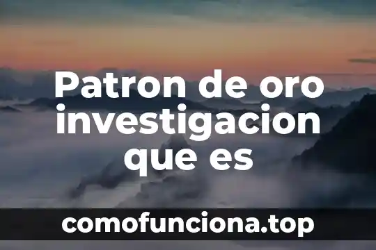 Que es el derecho de expresión investigacion 3 Patron de oro investigacion que es