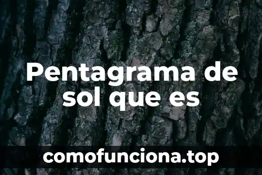 Que es un pentagrama musical para niños 5 Pentagrama de sol que es