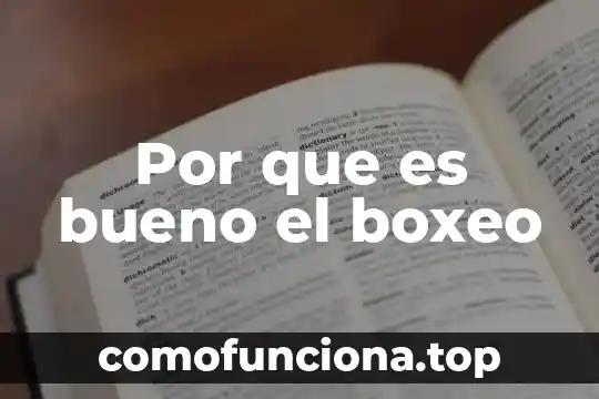 Para que es bueno la flor de cempasúchil 7 Por que es bueno el boxeo