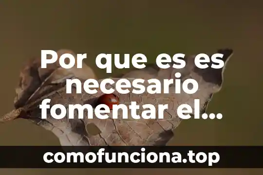 Qué es necesario para ser emprendedor 8 Por que es es necesario fomentar el saludo