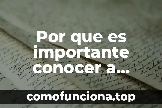 Que es conocer siglas 4 Por que es importante conocer a nuestros alumnos