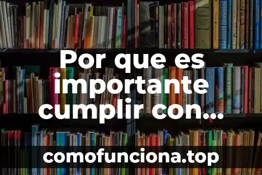 Por que es importante el diccionario tecnico en el cine 3 Por que es importante cumplir con tus obligaciones como contribuyente