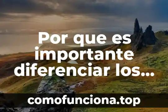 Para que es importante la cultura general Yahoo 6 Por que es importante diferenciar los componentes sanguineos