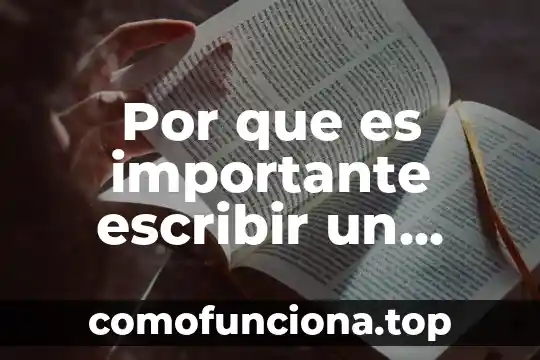 Qué es la genética y para qué es importante 5 Por que es importante escribir un diario personal