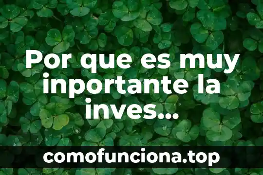 Persona que es muy curiosa 8 Por que es muy inportante la inves investigación
