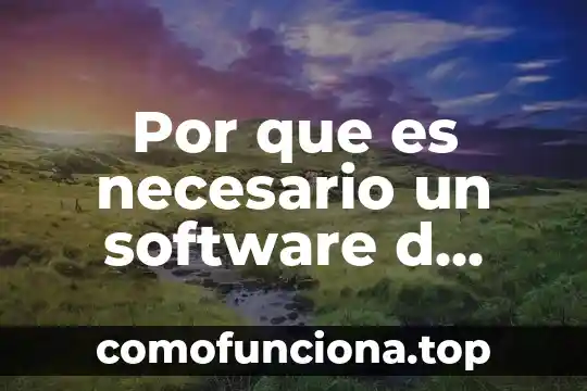 Qué es necesario para ser emprendedor 5 Por que es necesario un software d seguridad