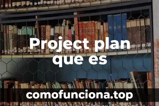 Qué es la historia filosóficamente 6 Project plan que es