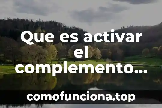 Activar upnp que es 4 Que es activar el complemento en inmunologia