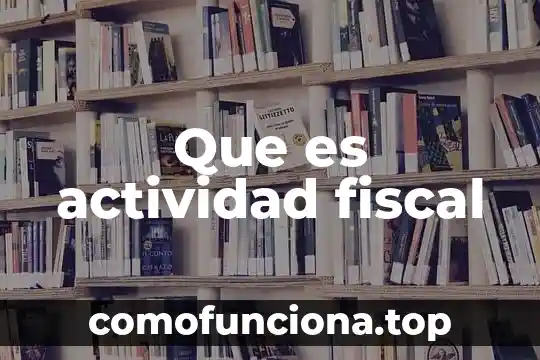 Que es ser robusta 7 Que es actividad fiscal