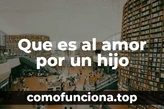 Que es la planta de hijo 7 Que es al amor por un hijo