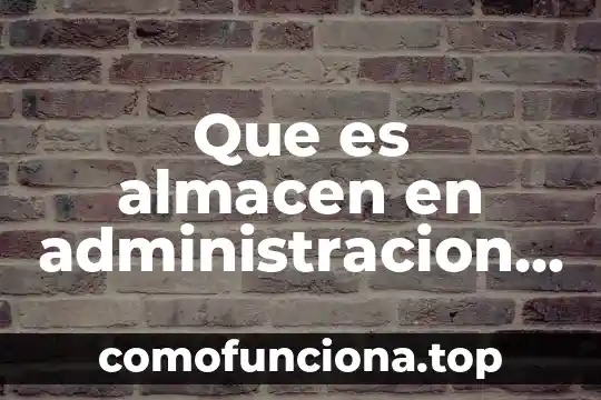 Que es una directriz matematicas 7 Que es almacen en administracion de algunos autores