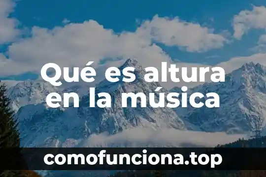 Qué es el neoclasismo en movimiento literario 4 Qué es altura en la música