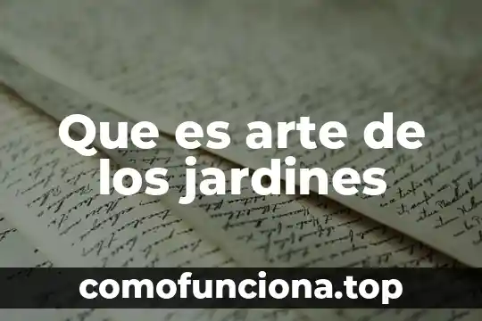 Que es la libertad y que demanda este derecho 8 Que es arte de los jardines