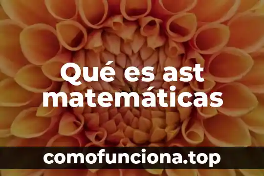 Qué es quilates concepto matemáticas 6 Qué es ast matemáticas