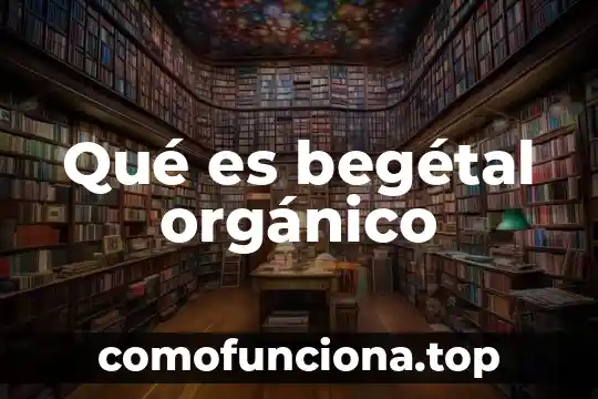 Que es y que estudian la antropologia 7 Qué es begétal orgánico
